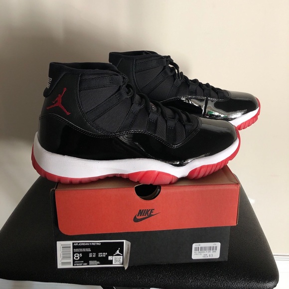 JORDAN 11 BRED (2019) Size 8.5 M - Picture 1 of 6
